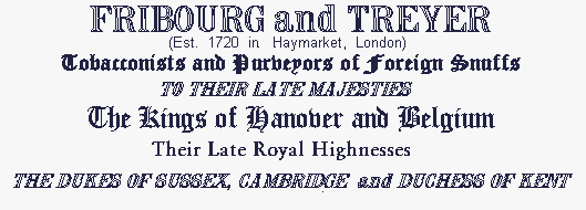 Fribourg and Treyer Label